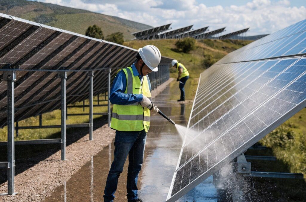 Haces mantenimiento de tus placas solares? Pues deberías!!!