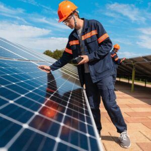 mantenimiento de placas solares